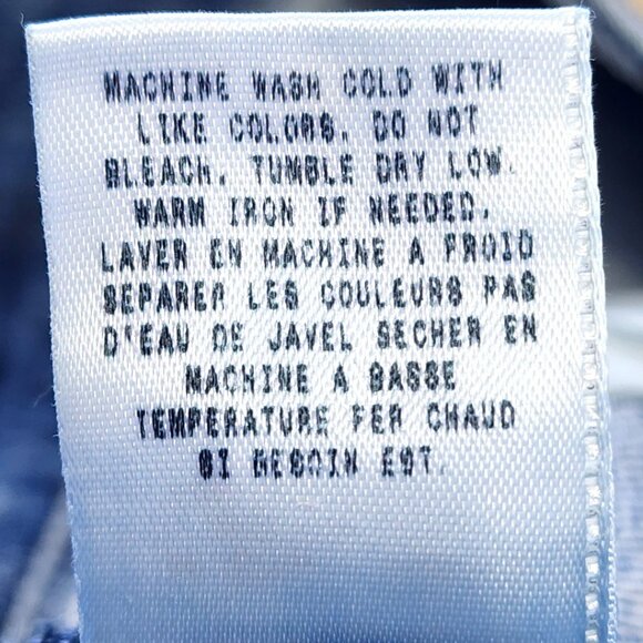 GUESS  Venice Flare Jeans Women 24 W x 31 L- Low Rise Retro Boot Cut Blue Denim - Picture 13 of 13